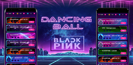 BLACKPINK Road: Dancing Ball - Image screenshot of android app