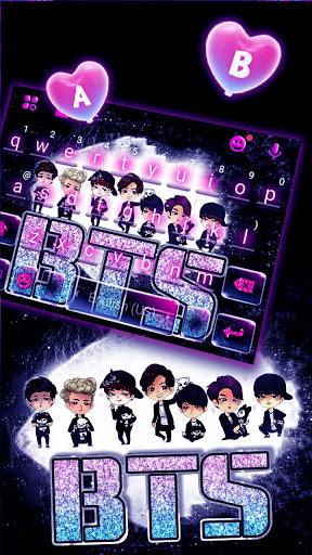 BTS Keyboard  방탄소년단 - عکس برنامه موبایلی اندروید