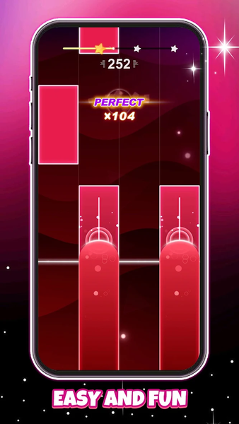 Neon Magic: Piano Tiles Rush - عکس بازی موبایلی اندروید