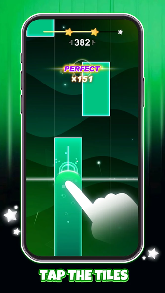 Neon Magic: Piano Tiles Rush - عکس بازی موبایلی اندروید
