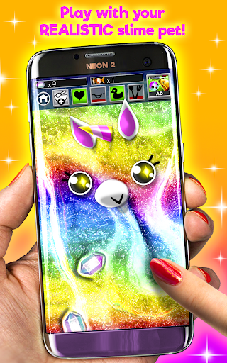 Fluffy! Slime Simulator ASMR - Gameplay image of android game