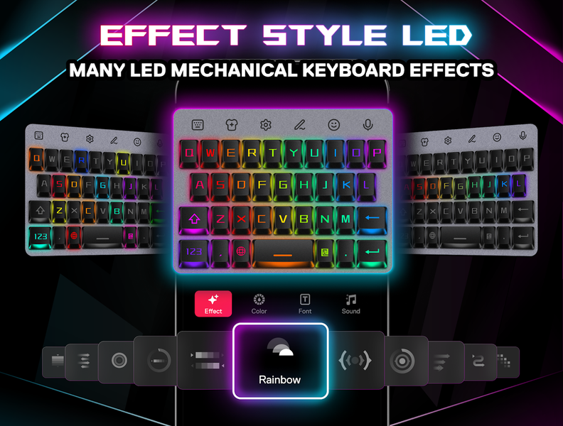 Mechanical Keyboard: SwitchKey - عکس برنامه موبایلی اندروید