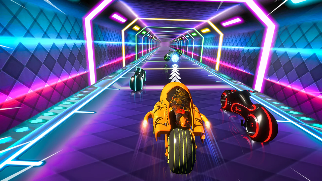 Neon Rider Worlds - Bike Games - عکس بازی موبایلی اندروید