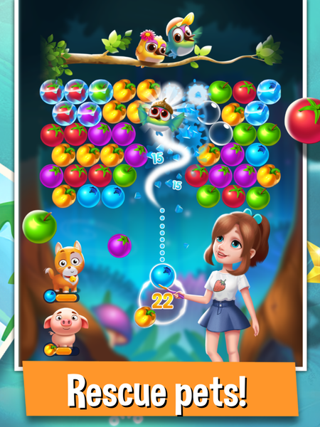 Bubble Fruit: Bubble Shooter - عکس بازی موبایلی اندروید