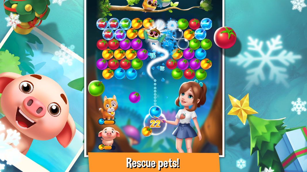Bubble Fruit: Bubble Shooter - عکس بازی موبایلی اندروید