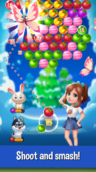 Bubble Fruit: Bubble Shooter - عکس بازی موبایلی اندروید