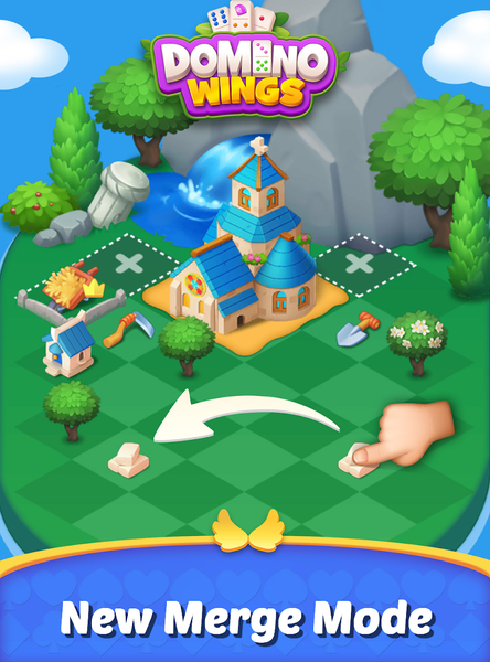 Domino Wings: Merge Island - عکس بازی موبایلی اندروید