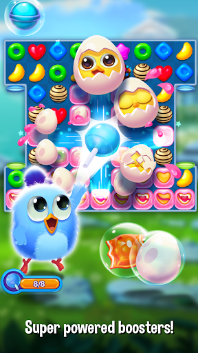 Bird Friends : Match 3 Puzzle - عکس بازی موبایلی اندروید
