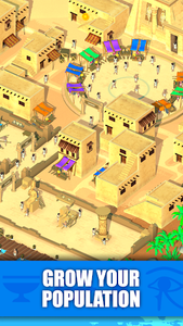 Idle Egypt Tycoon: Empire Game - Gameplay image of android game