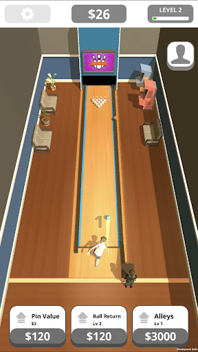Idle Tap Bowling - Gameplay image of android game