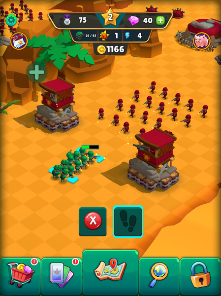 Marine Force: Heroes of War - Gameplay image of android game