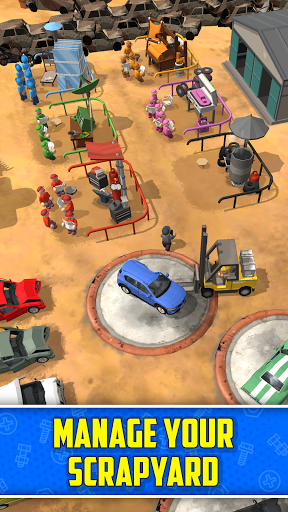 Scrapyard Tycoon Idle Game - Gameplay image of android game