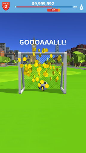 Soccer Kick - Gameplay image of android game