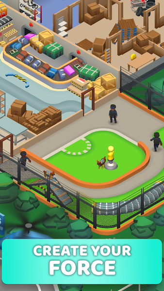Idle SWAT Academy Tycoon - Gameplay image of android game