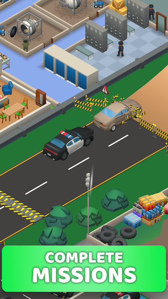 Idle SWAT Academy Tycoon - Gameplay image of android game