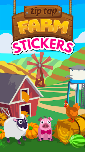 Tip Tap Farm Stickers - Image screenshot of android app