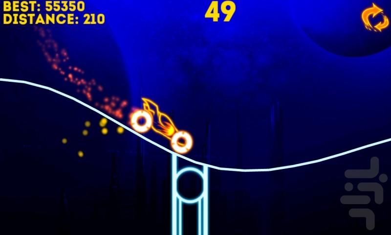 Neon Racing 2 - Gameplay image of android game