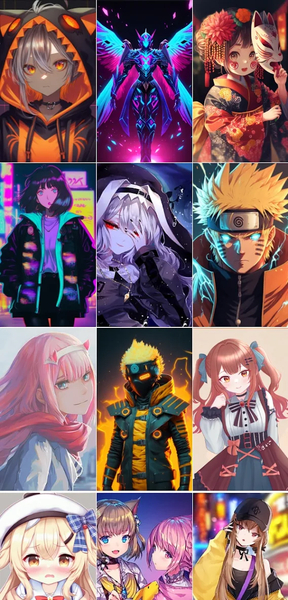 Anime Wallpapers Live ۴k - عکس برنامه موبایلی اندروید