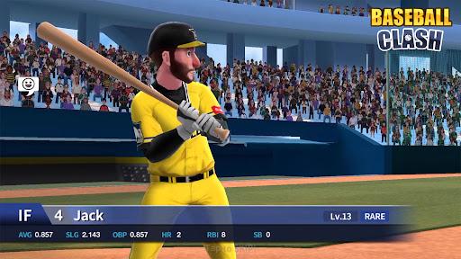 Baseball Clash: Real-time game - Gameplay image of android game