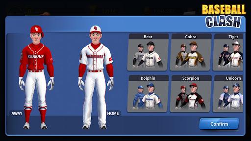 Baseball Clash: Real-time game - Gameplay image of android game