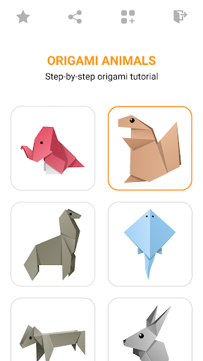 Origami Animals And Beast - Image screenshot of android app