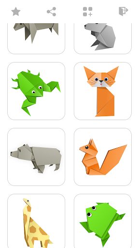 Origami Animals And Beast - Image screenshot of android app