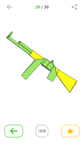 Origami Weapon Guides - Image screenshot of android app