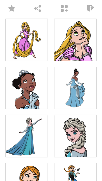 How To Draw Cute Princesses - Image screenshot of android app