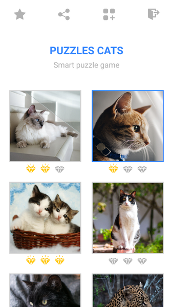 Jigsaw Cat Mosaic Puzzles - عکس بازی موبایلی اندروید
