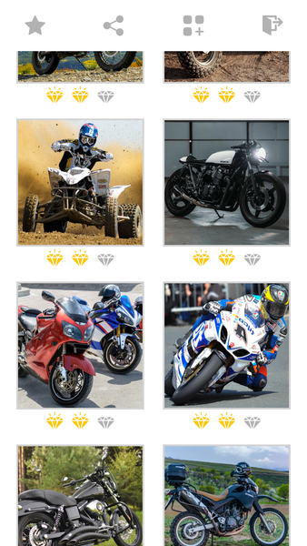 Jigsaw Motorcycle Puzzles - عکس بازی موبایلی اندروید