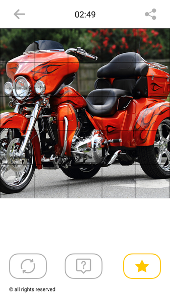 Jigsaw Motorcycle Puzzles - عکس بازی موبایلی اندروید