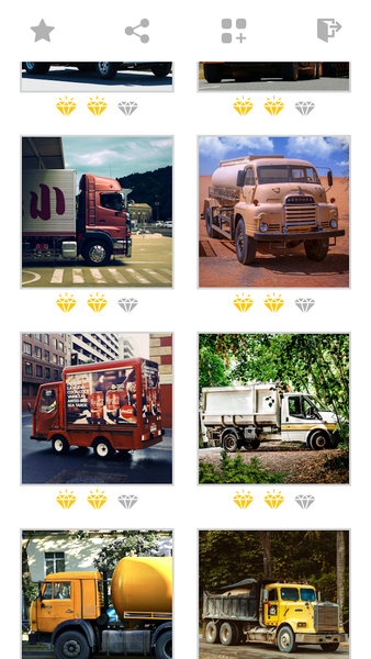 Jigsaw Truck Mosaic Puzzles - عکس بازی موبایلی اندروید
