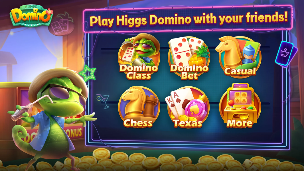 Higgs Domino Global - Gameplay image of android game