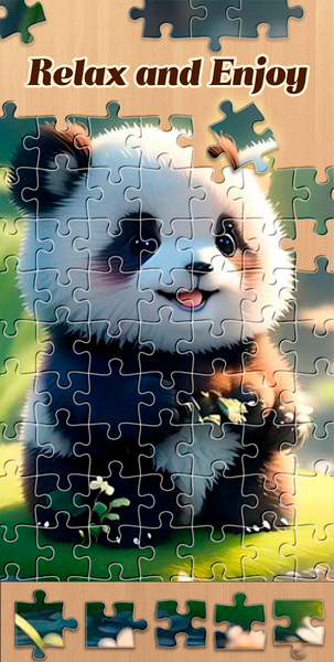 Jigsaw Puzzles - Gameplay image of android game