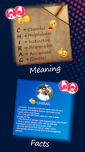 Name Meaning - Name Fact - عکس برنامه موبایلی اندروید
