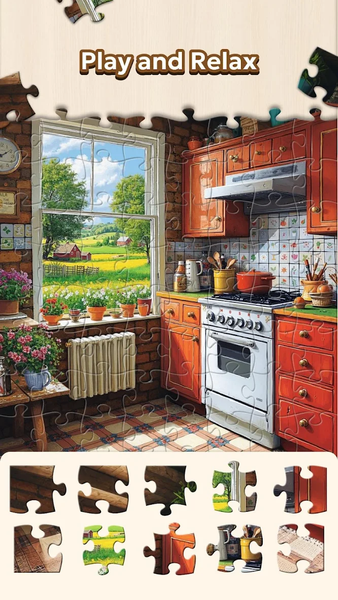 Jigsaw Puzzle - Countryside - عکس بازی موبایلی اندروید