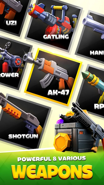 Shooting Islands : Guns & Loot - Gameplay image of android game