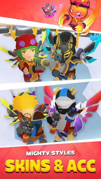 Shooting Islands : Guns & Loot - Gameplay image of android game