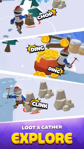 Shooting Islands : Guns & Loot - Gameplay image of android game