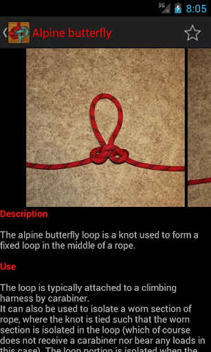 Useful Knots - Tying Guide - Image screenshot of android app