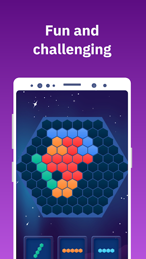 HexaBlok: Mind game for adults - Image screenshot of android app