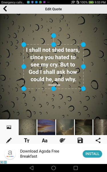 RIP Quotes & Condolence Messag - Image screenshot of android app