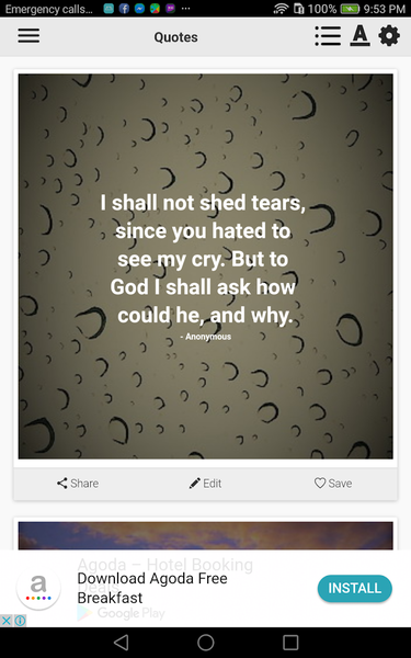 RIP Quotes & Condolence Messag - Image screenshot of android app