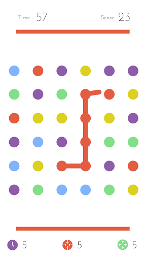 Dots: A Game About Connecting - Gameplay image of android game