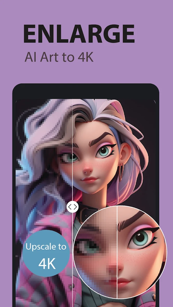 AI Photo Enhancer & Upscaler - عکس برنامه موبایلی اندروید