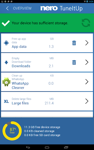 Nero TuneItUp | Boost & Clean - عکس برنامه موبایلی اندروید