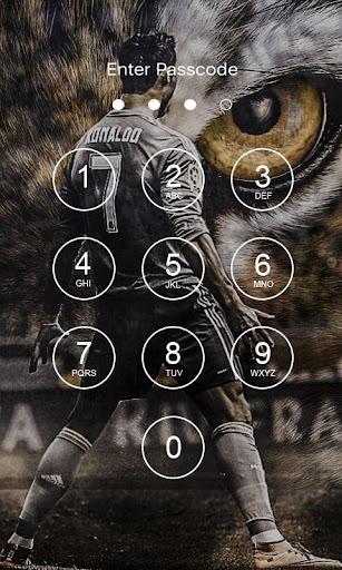 Cristiano Ronaldo Lock Screen - عکس برنامه موبایلی اندروید