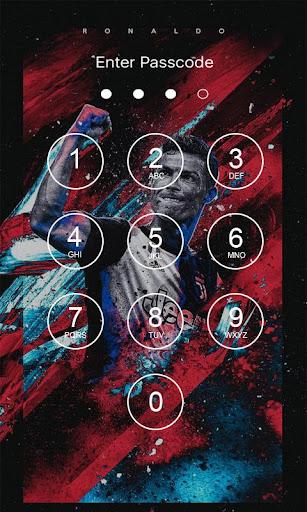 Cristiano Ronaldo Lock Screen - عکس برنامه موبایلی اندروید
