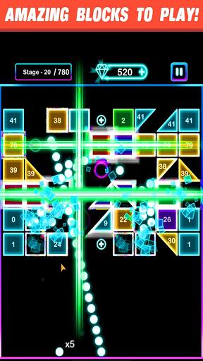 Balls and Blocks - Gameplay image of android game