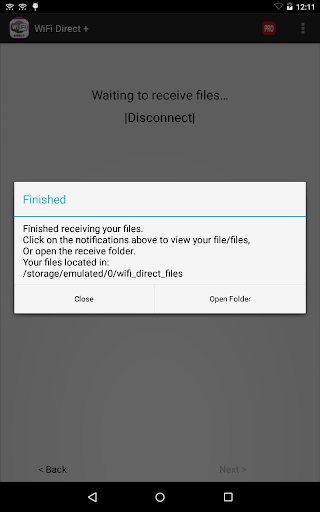 WiFi Direct + - عکس برنامه موبایلی اندروید